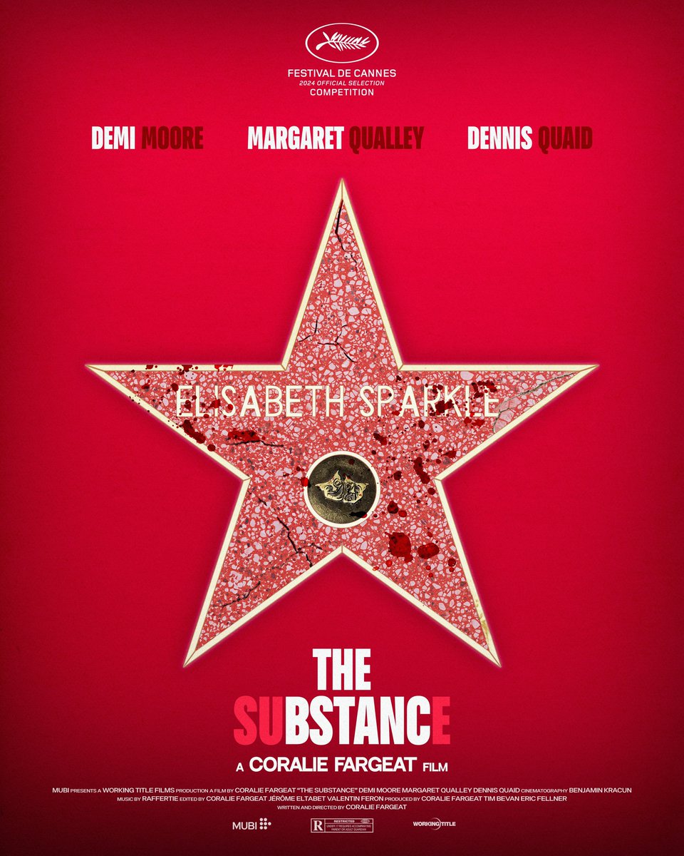 “A Substância” um filme que todos devem assistir. Forte crítica social, culto a beleza, distorção da imagem… um filme que realmente fiquei chocado ao assistir. Desfilando num mundo perverso que as obriga a se contorcer para ganhar a vida. #ASubstancia