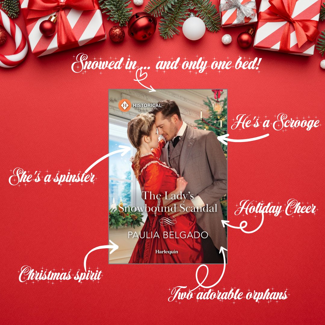 If these are your romance tropes, you need to read The Lady's Snowbound Scandal!

Pre-order today: linktr.ee/pauliabelgado

#HistoricalRomance <a href="/MillsandBoon/">Mills & Boon</a> <a href="/HarlequinBooks/">Harlequin Books</a> #preorder