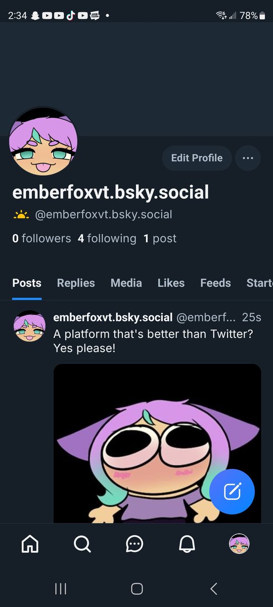 EmberFoxVT's tweet image. Moving over to Blue Sky since Twitter wants to use art for AI. See yall over there!

bsky.app/profile/emberf…
