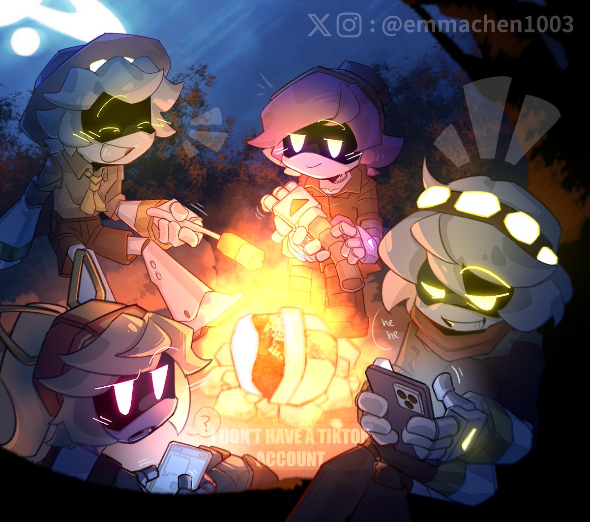 piece for the MD fanzine!

(Also yeah that's Braiden's corpse.
#murderdrones