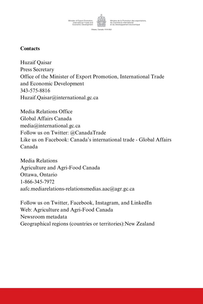 Please see our statement on Canada’s CPTPP dairy tariff rate quota dispute with New Zealand.