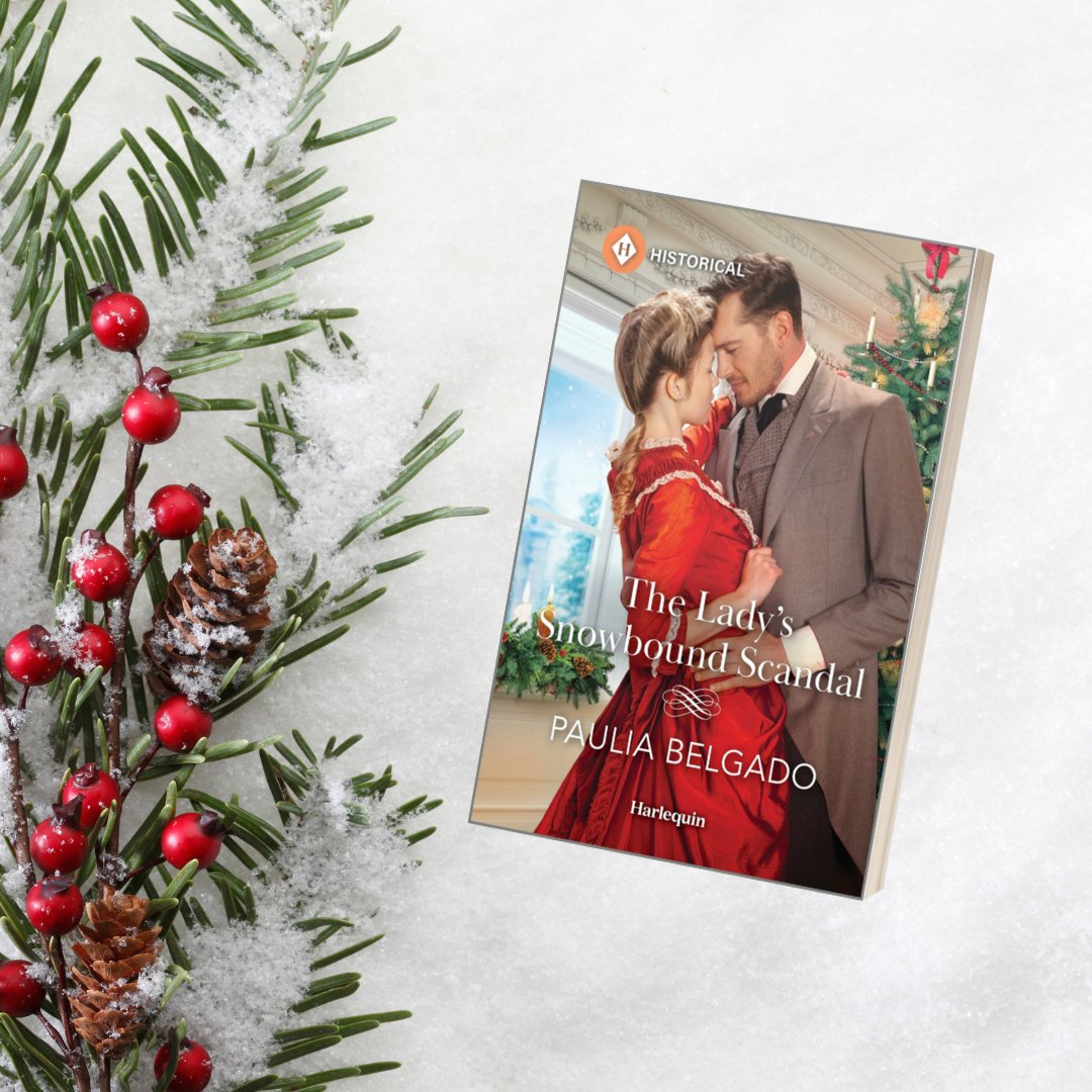 Have you heard? I have a new book coming out next month!

Don't miss out and pre-order The Lady's Snowbound Scandal now: linktr.ee/pauliabelgado

#preorder #HistoricalRomance #theladyssnowboundscandal