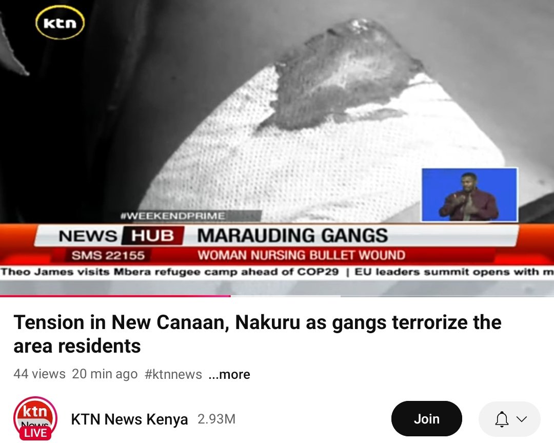 ItsKenGachuhi's tweet photo. https://t.co/oLmKz8SR5g
Nakuru
Criminal Gangs
Security https://t.co/TIqwoLiX9N