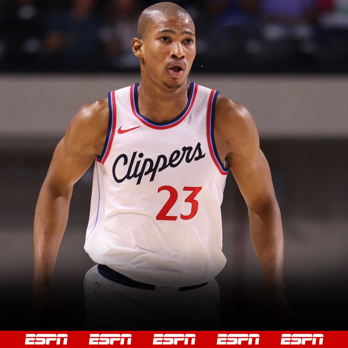 ShamsCharania's tweet image. The Los Angeles Clippers are keeping center Kai Jones on the regular-season roster via a two-way NBA deal, sources tell ESPN. Jones has developed in Clippers' system and had a strong preseason, averaging 8 points and 5 rebounds as the backup big.
