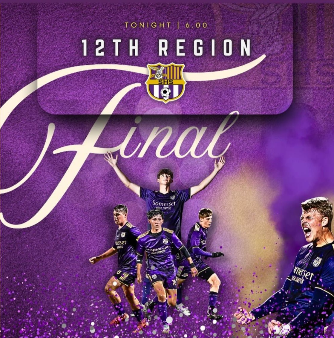 ‼️‼️CHAMPIONSHIP DAY‼️‼️

The boys ⚽️ team will be West Jess😐🤢🤮 Today at 6:00. The game will be at Boyle county show up and show out to the boys biggest game of the year‼️‼️‼️