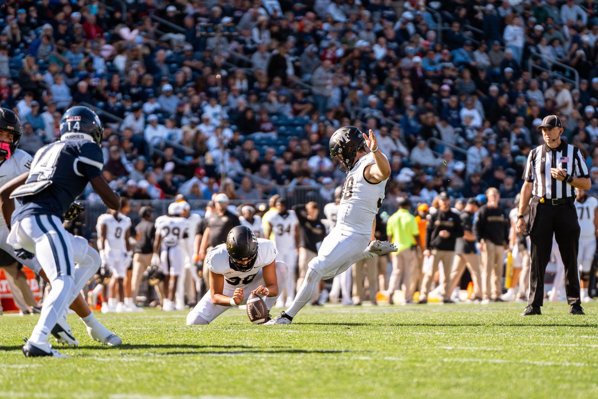 Wake Forest Football (@wakefb) on Twitter photo Eighth player in program history to reach 2β£0β£0β£ career points
Congrats, <a href="/mattdennis06/">Matthew Dennis</a> π© Eighth player in program history to reach 2β£0β£0β£ career points
Congrats, <a href="/mattdennis06/">Matthew Dennis</a> π©