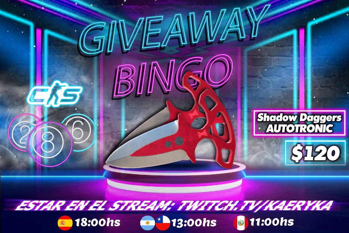 kaeryyka's tweet photo. Bingo para este fin de semana!

✅Follow @kaeryyka 
✅RT &amp; COMMENT

GL, ESTAR este DOMINGO en mi DIRECTO a las 18:00h !! ⬇️

https://t.co/iFa5YQMN48 https://t.co/uUZuGXsBTQ