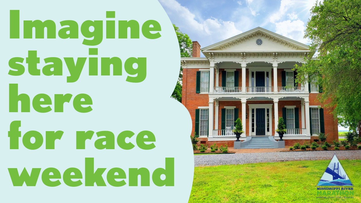 MSRivMarathon's tweet photo. We are offering a two-night stay at Greenville's beautiful Belmont Plantation for Friday and Saturday during the race weekend. All you have to do is register by the end of October. We will draw a winner on November 1. https://t.co/XEqLO5BJfh