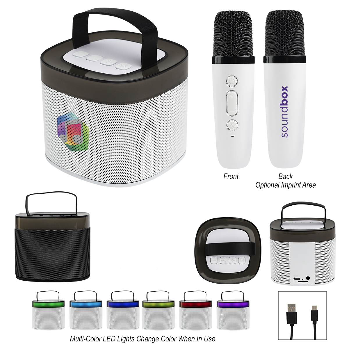 PromoAdNola's tweet image. 🎤✨ Turn any moment into a karaoke party with the Magic Mic Karaoke Set featuring your logo! Sing your heart out anytime, anywhere, and let your brand shine while having fun! 🎶💖 #KaraokeParty #MagicMic #custombranding #BrandedMerch #PromotionalGifts #PromotionalProductsWork