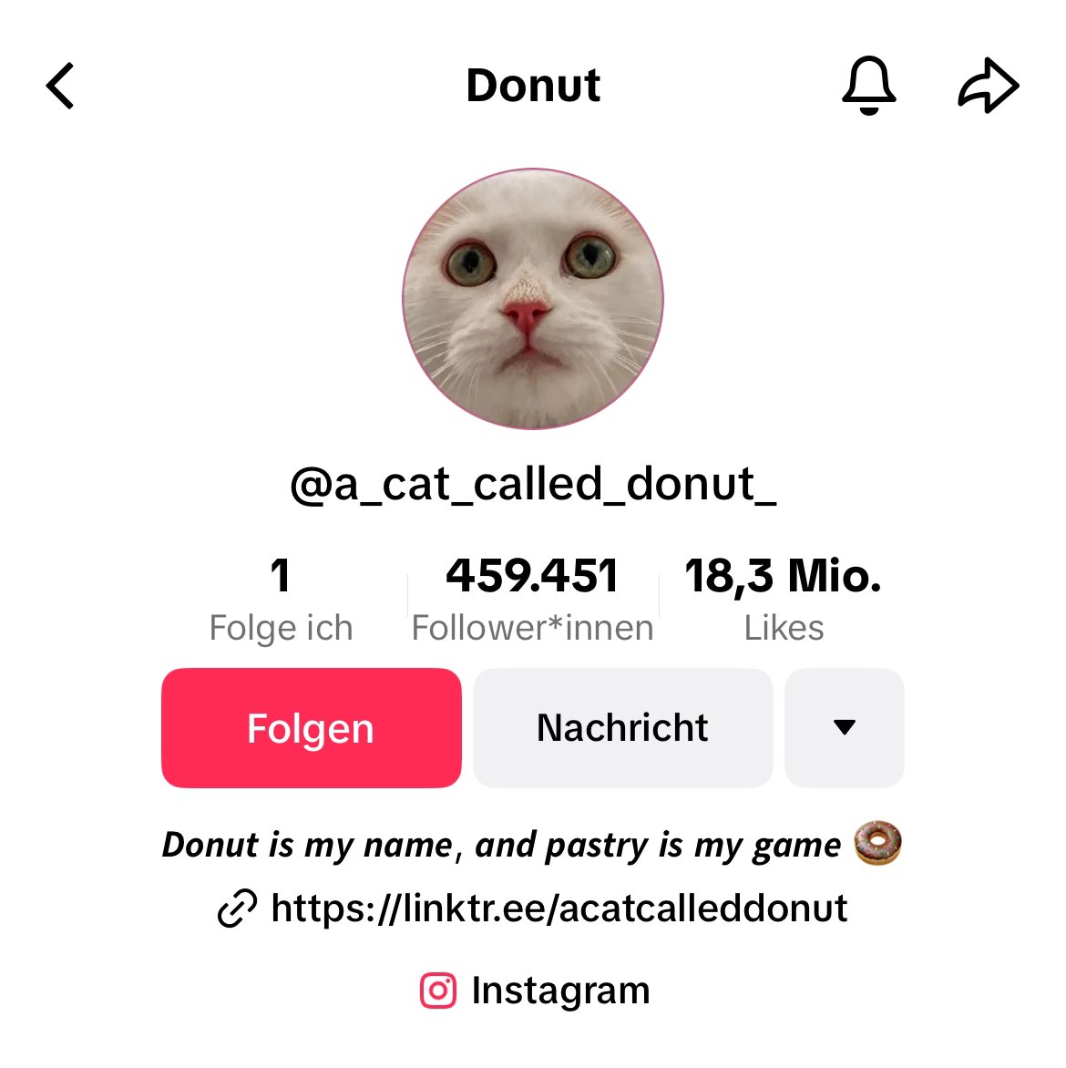 Crypton_on_x's tweet photo. The first viral cats are taking part in the trend.
TikTok is full of them and it's really funny.
Patience. Higher. โ๏ธ
#OIIAOIIA #DonutCat https://t.co/8ajPxlHDis