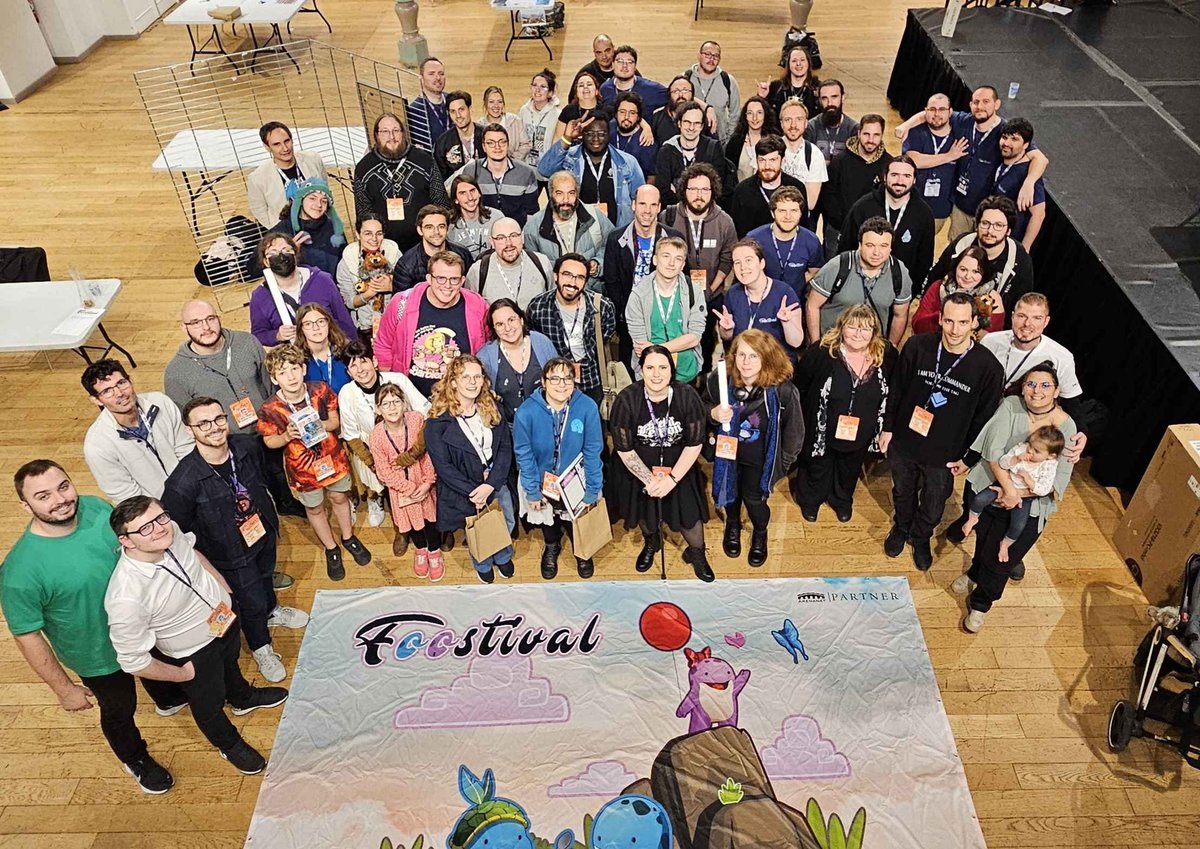 Le #Foostival vous remercie tous d'être venus à notre édition 2024 pour célébrer la communauté  de #GuildWars2 !

Merci aussi à <a href="/ArenaNet/">ArenaNet</a>, <a href="/CdiscountGaming/">Cdiscount Gaming</a> et <a href="/EventBreizh/">TeamBreizhEvent</a> pour votre soutien inestimable. ✨️