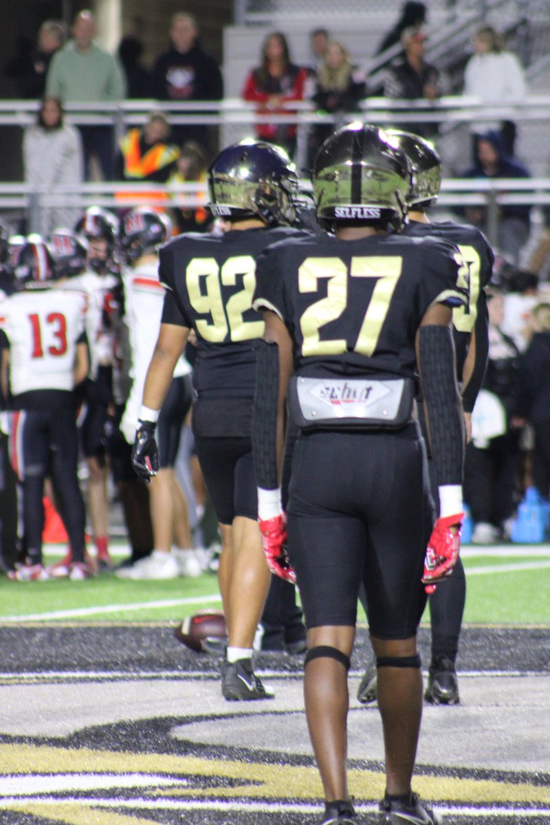 I was blessed to play my second varsity game last night and got my first tackle. We didn’t get the win but we’ll be back ready for next week💯