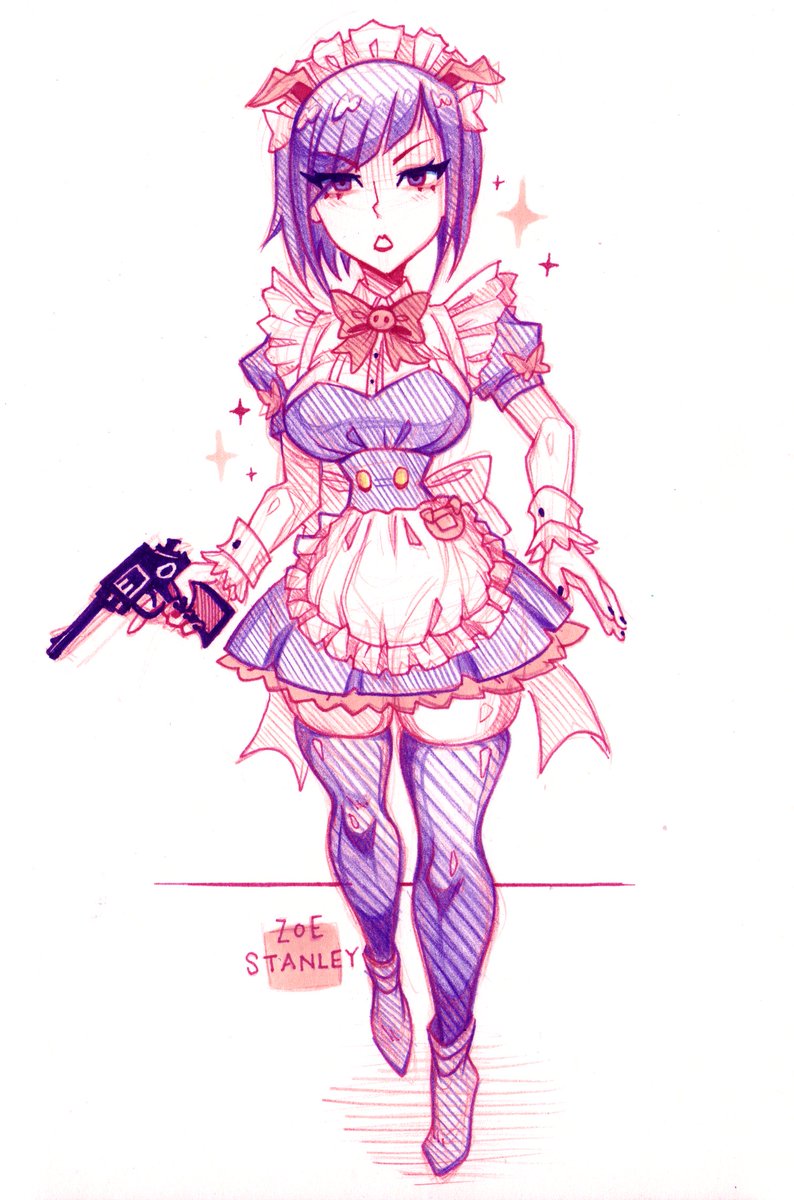 🐽🎀🐖Ranko from Akiba Maid War
#アキバ冥途戦争