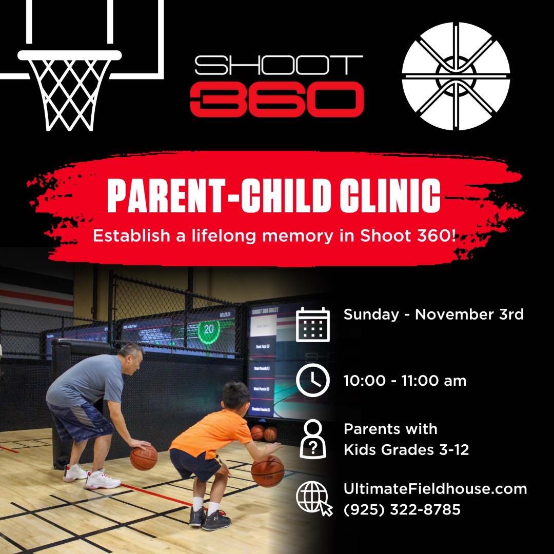 Calling all parents and young ballers! Join us for our Parent-Child Clinic at Shoot 360 on November 3rd! 

It's the perfect chance to hit the court together, sharpen your skills, and create unforgettable memories

Spots are limited, so sign up now! 📅 Link in our bio!