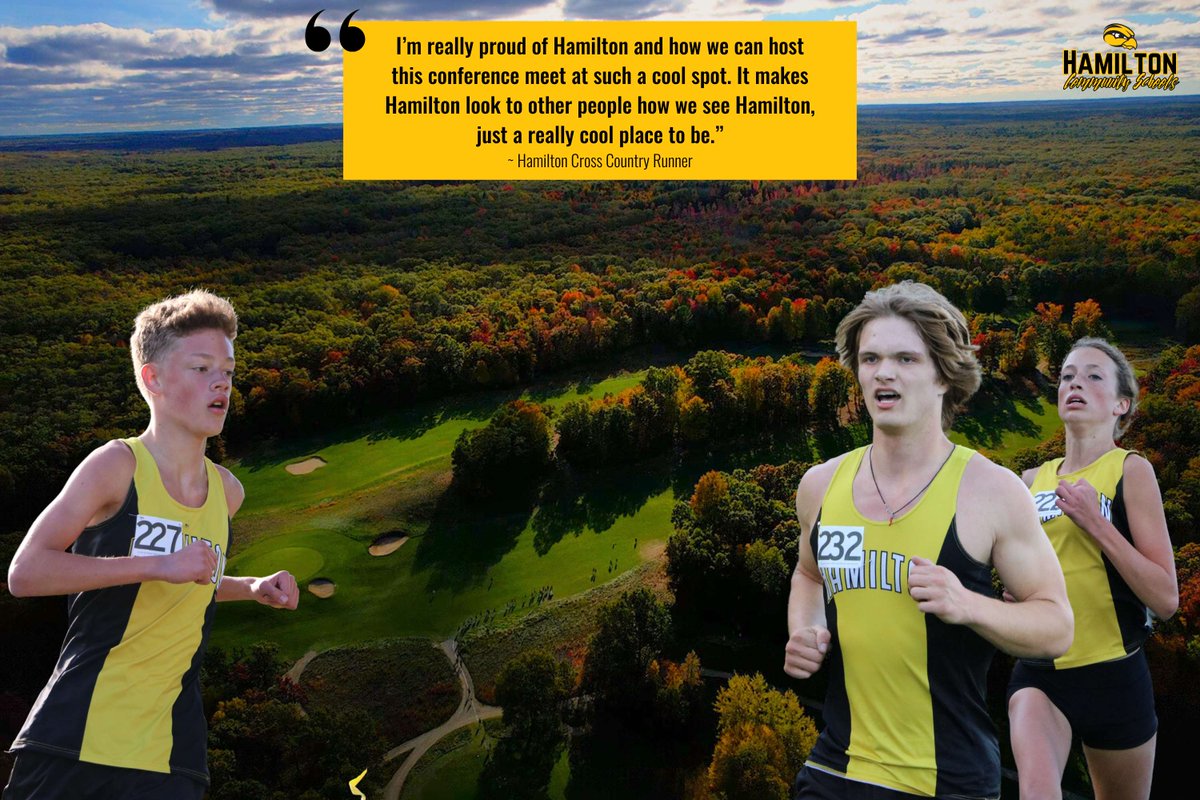 Another big shoutout to Mike Schrotenboer and the Diamond Springs Golf Course staff for hosting the OK Black cross country meet on Wednesday evening! Runners from all schools were talking about the beautiful venue, including our runners.

We appreciate all that you do! 🖤💛