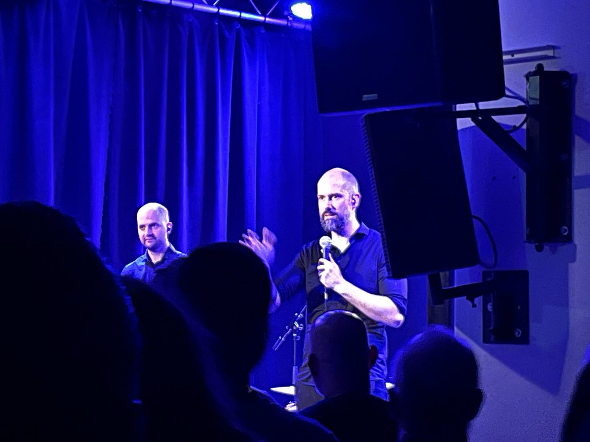 Enjoying <a href="/bennygreb/">Benny Greb</a> Brass Band at Hebebuhne tonight…Hamburg does not disappoint!