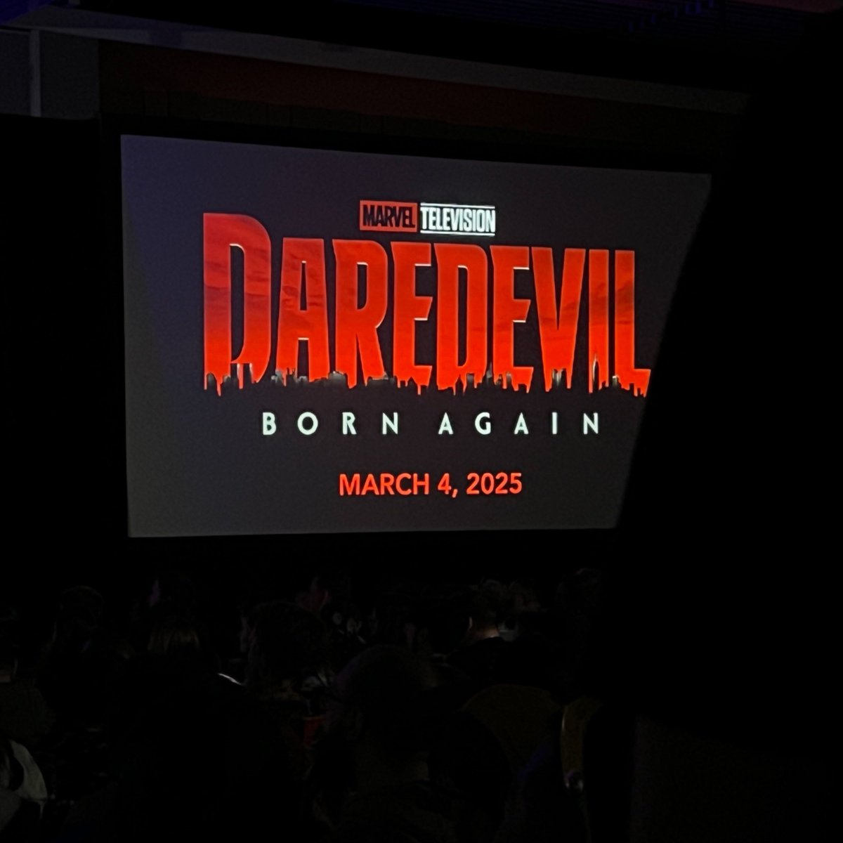 RottenTomatoes's tweet photo. #DaredevilBornAgain will officially premiere March 4, 2025 on Disney+. https://t.co/gQiNEQvCdE