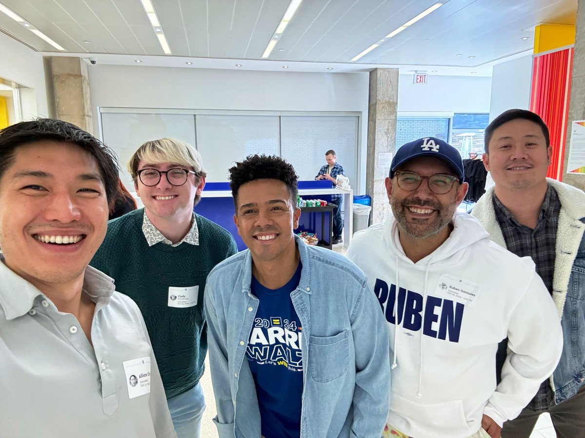 Allister Chang (@allisterchang) on Twitter photo Thanks <a href="/bjoewolf/">Brandon Wolf</a> for kicking off our phone banking for <a href="/KamalaHarris/">Kamala Harris</a> and <a href="/Tim_Walz/">Tim Walz</a> this afternoon! Thanks <a href="/bjoewolf/">Brandon Wolf</a> for kicking off our phone banking for <a href="/KamalaHarris/">Kamala Harris</a> and <a href="/Tim_Walz/">Tim Walz</a> this afternoon!