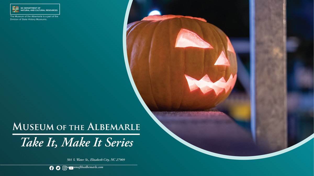 Next Saturday, come in and pick up a free Take It, Make It packet to celebrate Halloween! The packet includes at-home activities and learning resources to prepare for the spooky day. Packets are limited and available on a first-come, first-served basis while supplies last. 🎃