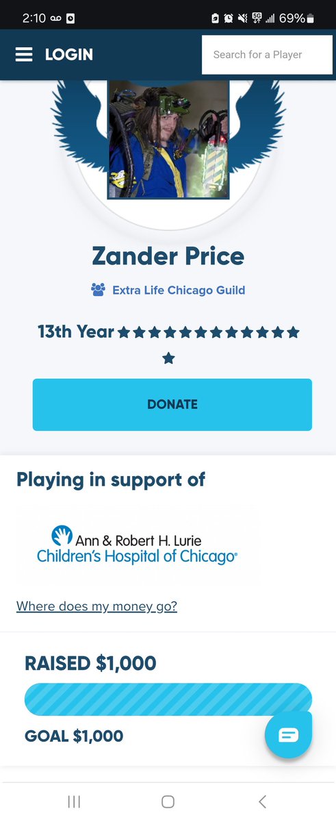 Just hit $1000 for <a href="/ExtraLife4Kids/">Extra Life</a> !!

Now help me go beyond!  

extra-life.org/participant/NN…

#extralife2024 #charity #GameDay