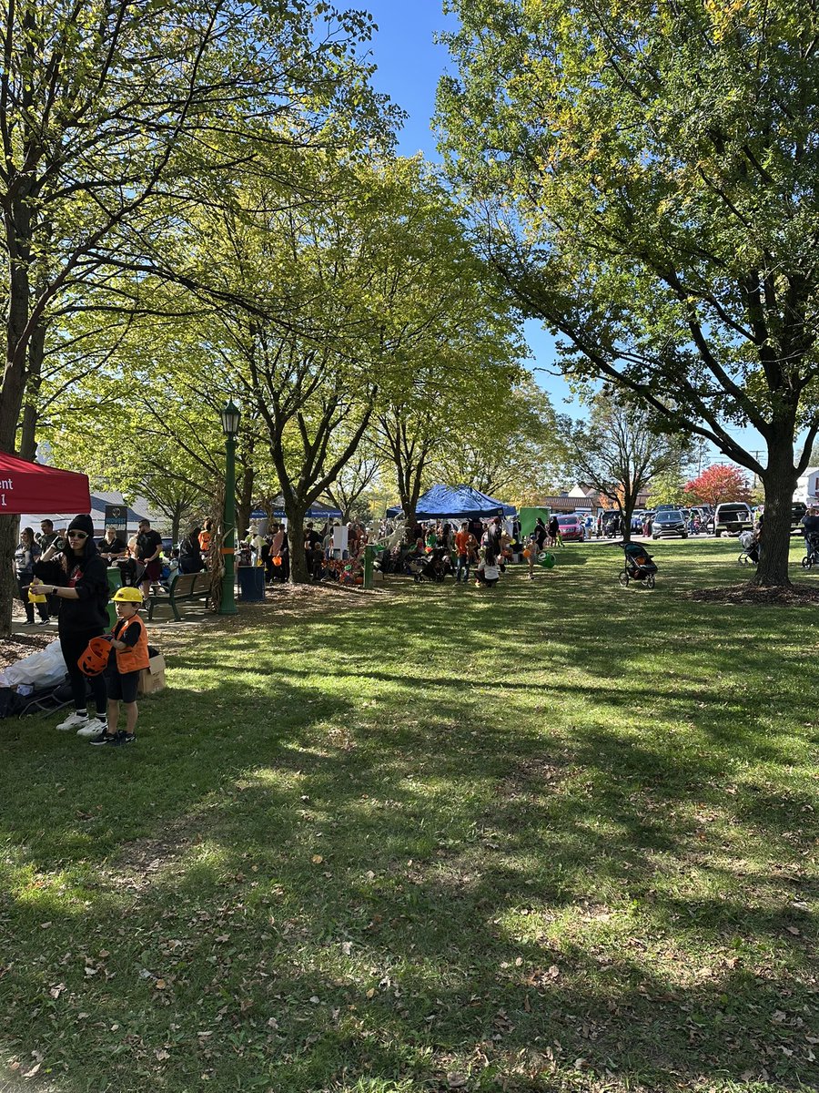 Great day for some Halloween Madness on the North Royalton City Green!
