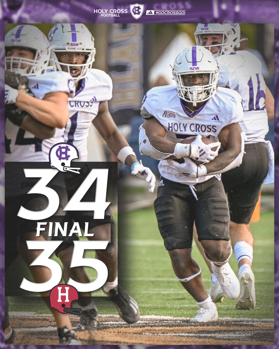 Holy Cross Football tweet media