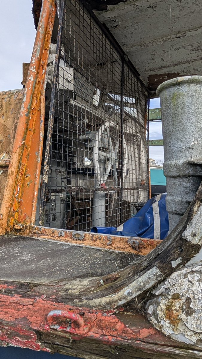 Fascinating to stumble upon a former Scarborough Lifeboat on a walk today!