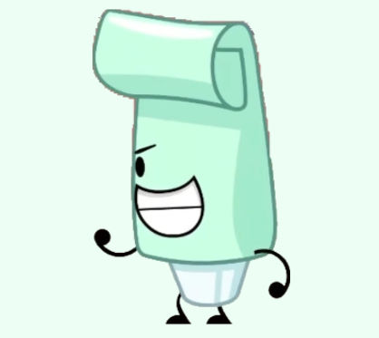 destroyertheJr's tweet photo. Digital Recommended Characters 3: Tooth Paste https://t.co/W8Pm5kKvKz