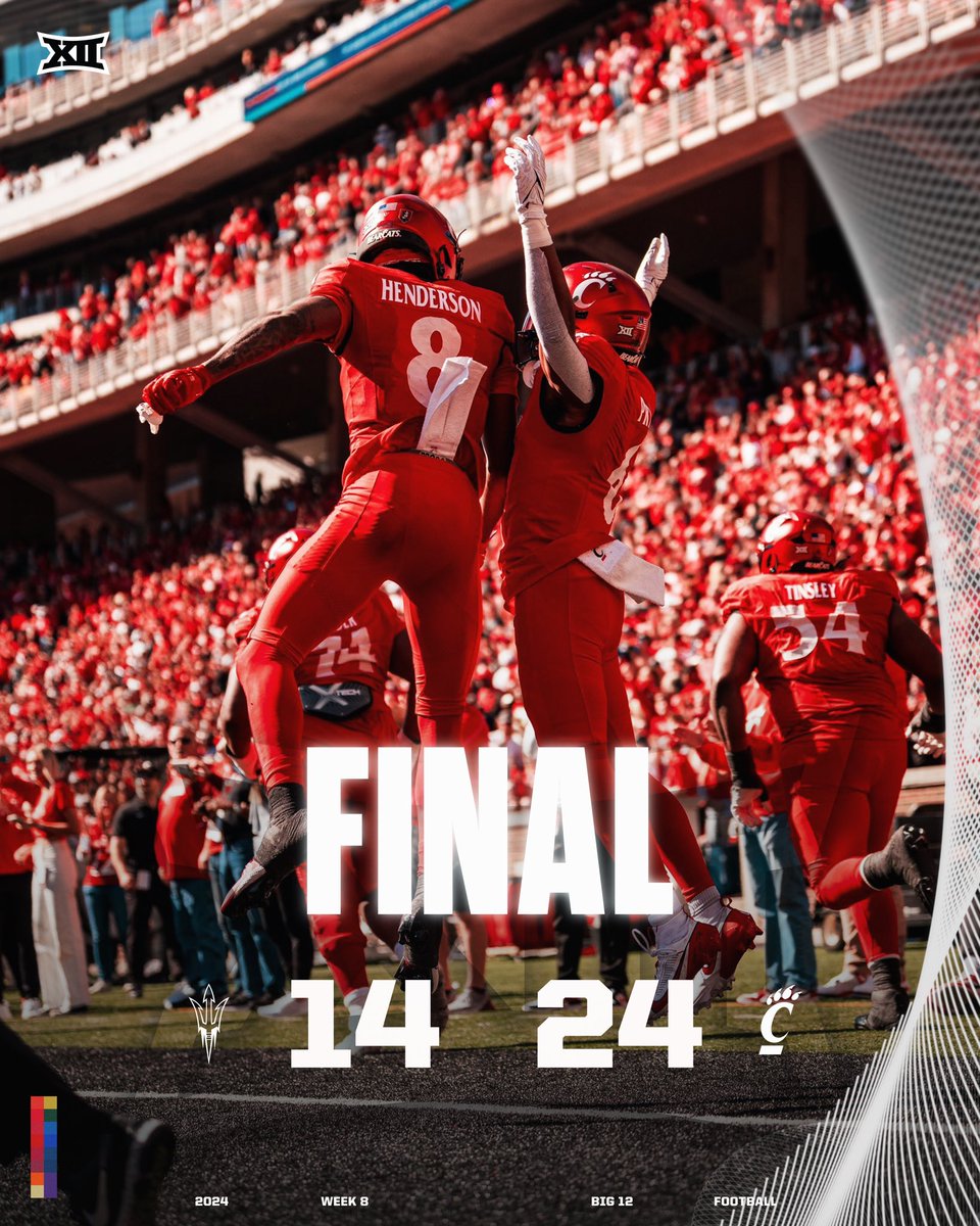 News flash: Bearcats win 📰

#Big12FB | <a href="/GoBearcatsFB/">Cincinnati Football</a>
