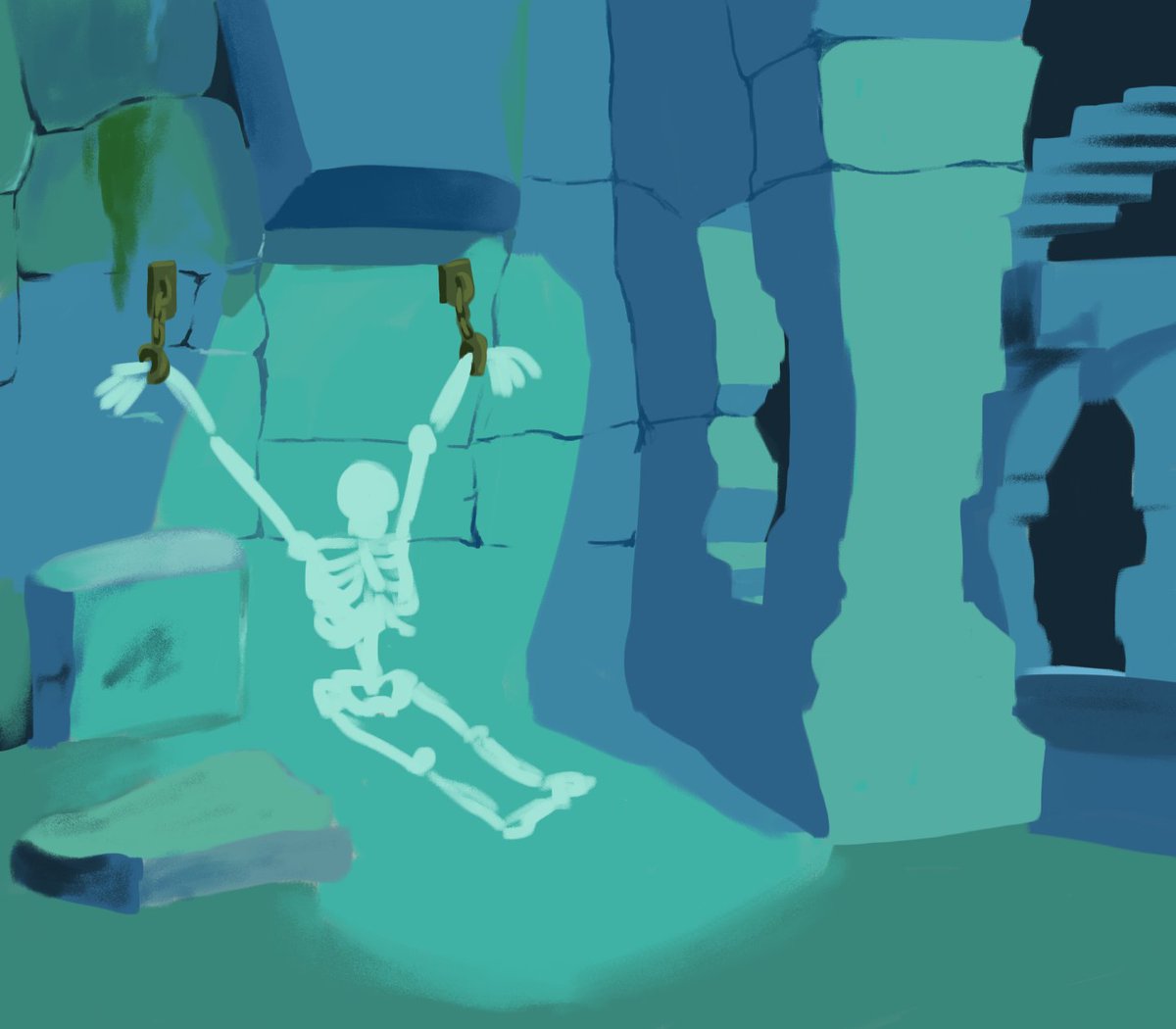 Zann20's tweet photo. Started blocking out color for the Background Study I started last stream! really excited to see how it ends up at the end! #art #artist #artstream #wip #backgroundpractice #backgroundstudy #practice #digitalart #clipstudiopaint #xppen #pngtuber #scoobydoo #oldschoolcartoons https://t.co/RZ8wS1RHl2