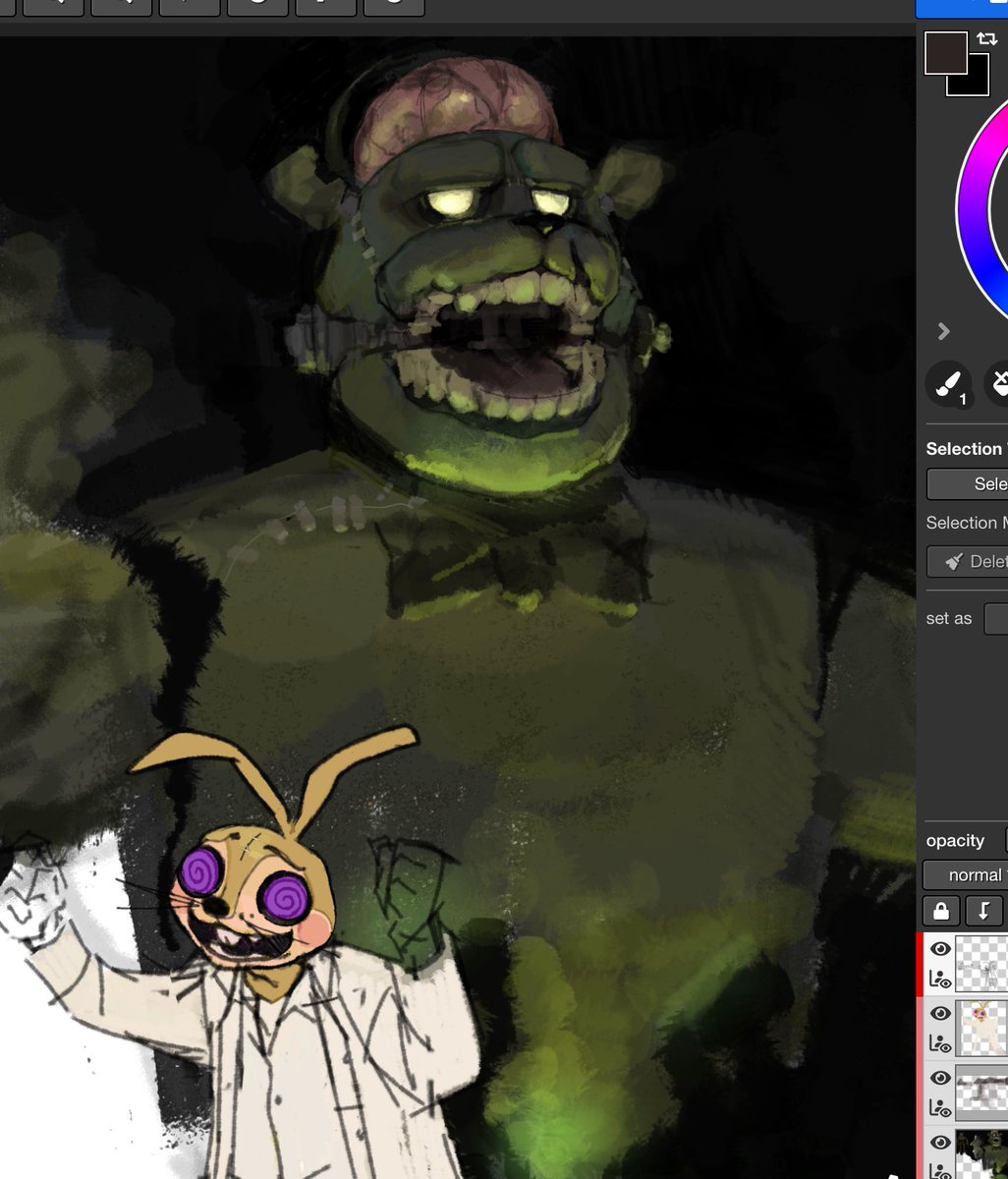 S0UL82's tweet photo. weird science in progress…
#FNAF https://t.co/80nZUIXOyp
