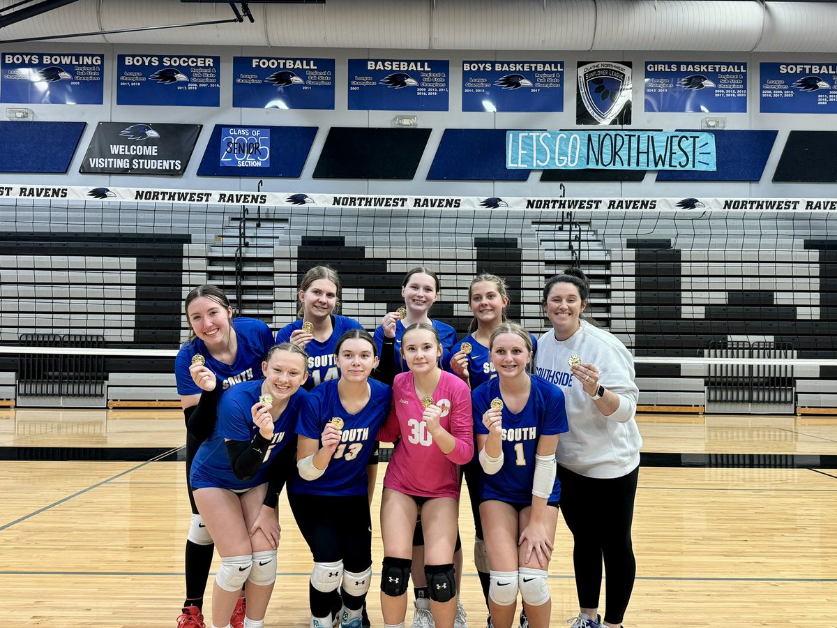 Olathe South Volleyball (@olathesouth_vb) on Twitter photo SFL league tournament champions!!!! Huge congrats to our C team and <a href="/CoachKatzer7/">Kate (Ehmke) Katzer</a>, this team is scrappy, tough and talented! SFL league tournament champions!!!! Huge congrats to our C team and <a href="/CoachKatzer7/">Kate (Ehmke) Katzer</a>, this team is scrappy, tough and talented!