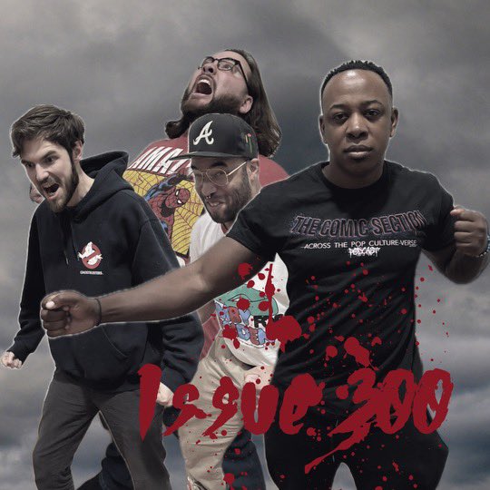 thecomicsection's tweet photo. Tonight we podcast in HELL!!!
The big, phenomenal, EPIC 300th Issue of #thecomicsection is wrapped and ready for Monday.
Be sure to tune in when it drops on Monday!

#TheComicSectionPodcast #issue300 #300 #comics #charlestonpodcast #nerd #popculture https://t.co/WFKWe2oL9o
