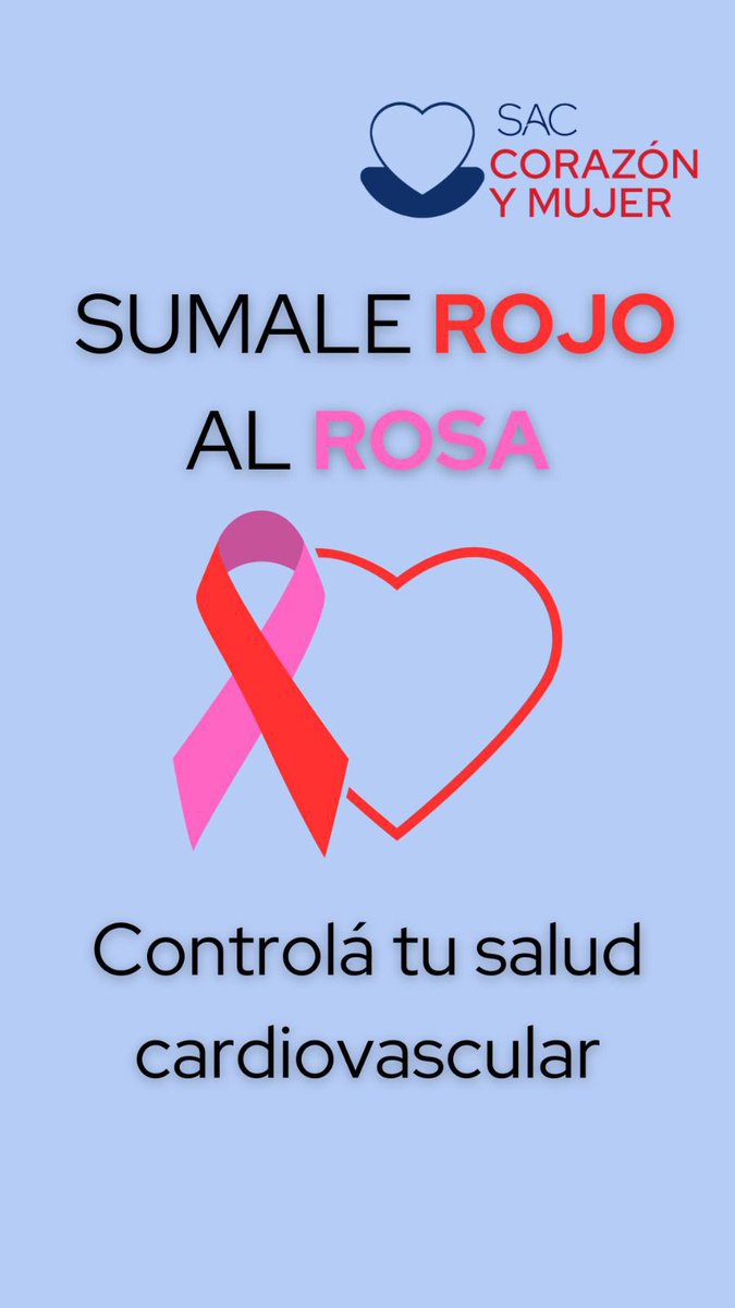 🗓️ 19 de octubre - día mundial contra el cancer de mama 🩷💪🏻

Gracias a los avances en los tratamientos, actualmente la principal causa de muerte en estas mujeres es la enfermedad cardiovascular.

Suma tus chequeos cardiológicos a los ginecólogos 💪🏻❤️‍🔥