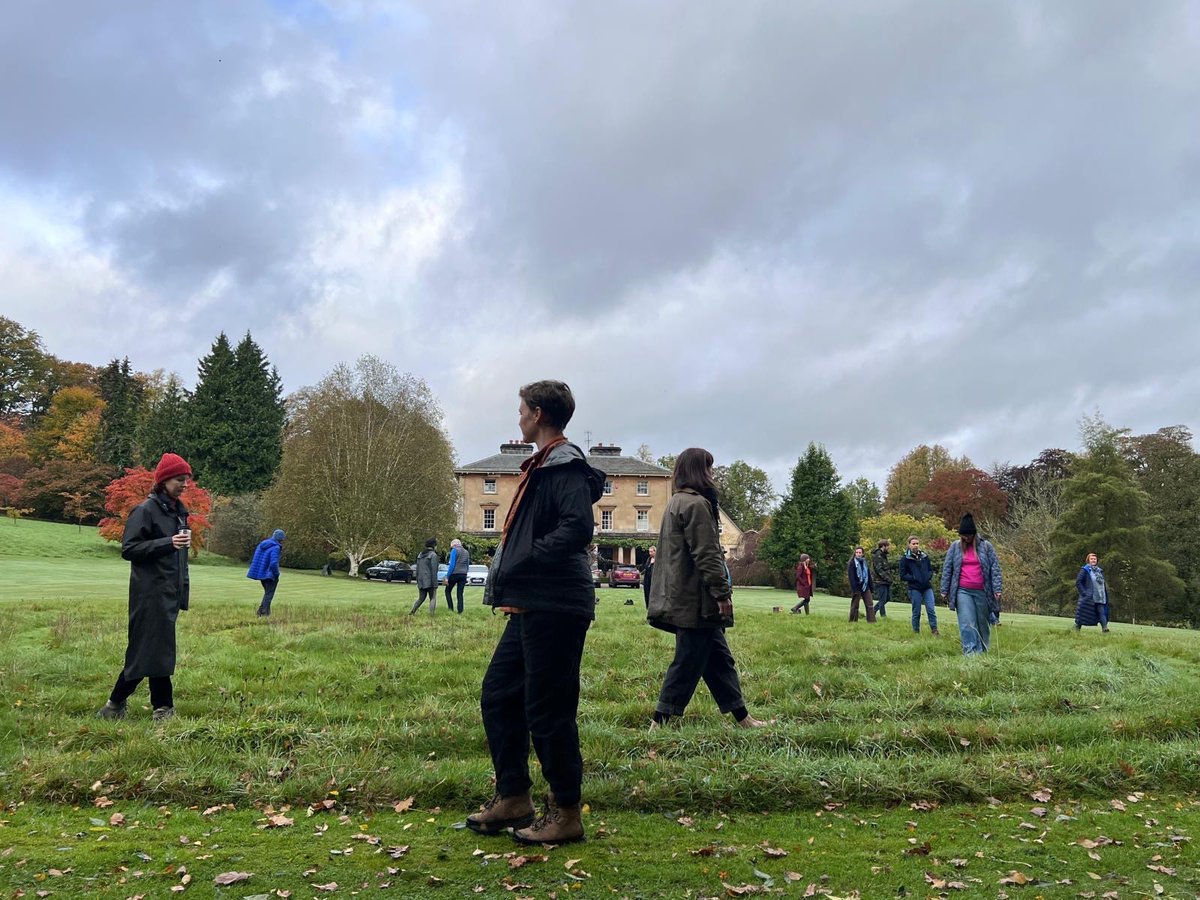 rcpsychGreen's tweet image. Thank you to Drs Kathryn Speedy and William Beharrell @FathomTrust for facilitating such a wonderful weekend where members of our ecoCAMHS group & friends interested in nature matters got time to connect, experience and discuss in beautiful surroundings at Penpont in Wales.