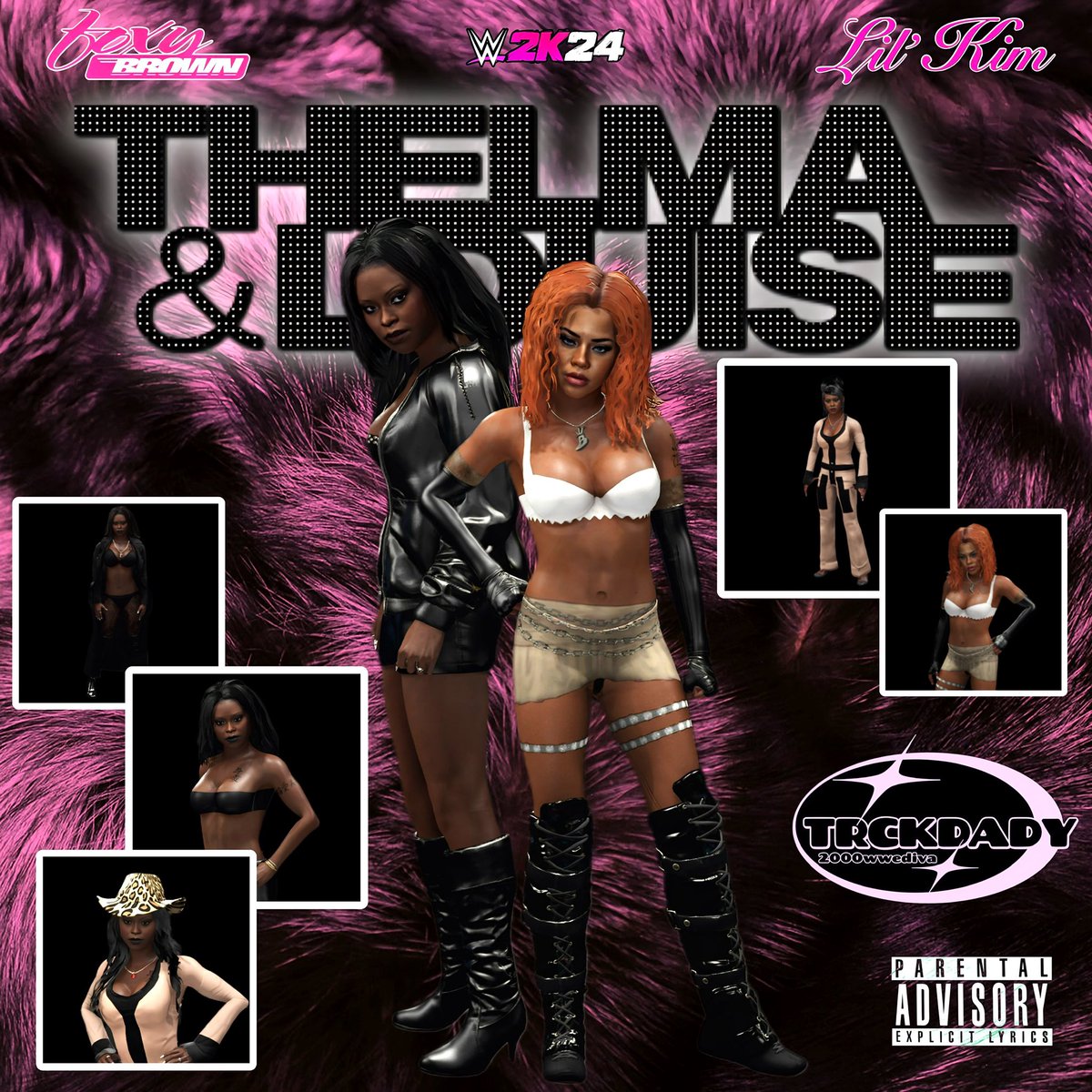 2000wwediva's tweet image. “THELMA &amp;amp; LOUISE”
Lil’ Kim &amp;amp; Foxy Brown are now both available for download on #WWE2K24
🎀🎤 tags: #foxybrown #lilkim 🎀🎤