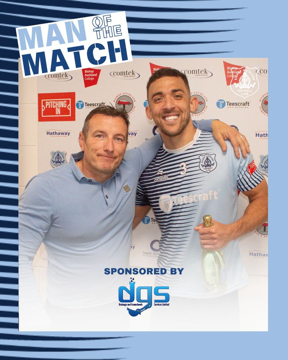 bishopafc's tweet photo. Today's Drainage Groundwork Services Ltd Man of the Match is James 'Munch' Risbrough 

Munch was presented with his award by Craig Baker from Kolorspray

Well done James.

James is Sponsored by Carpets 2 You Limited https://t.co/as84opHc08