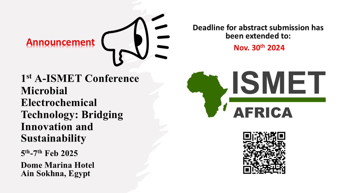 A- ISMET (@aismet2025) on Twitter photo Submit your abstract to 1st A-ISMET conference by Nov.30th 2024. Conference fees and logistics will be announced soon. Feel free to contact us at: a.ismet2025@gmail.com for any inquiries. <a href="/ISMETsociety/">ISMET</a> <a href="/ISMET_LA/">ISMET Latin America</a> <a href="/CEMAarhus/">Center for Electromicrobiology</a> <a href="/ElectroMicrobe/">ElectroMicrobe</a> Submit your abstract to 1st A-ISMET conference by Nov.30th 2024. Conference fees and logistics will be announced soon. Feel free to contact us at: a.ismet2025@gmail.com for any inquiries. <a href="/ISMETsociety/">ISMET</a> <a href="/ISMET_LA/">ISMET Latin America</a> <a href="/CEMAarhus/">Center for Electromicrobiology</a> <a href="/ElectroMicrobe/">ElectroMicrobe</a>