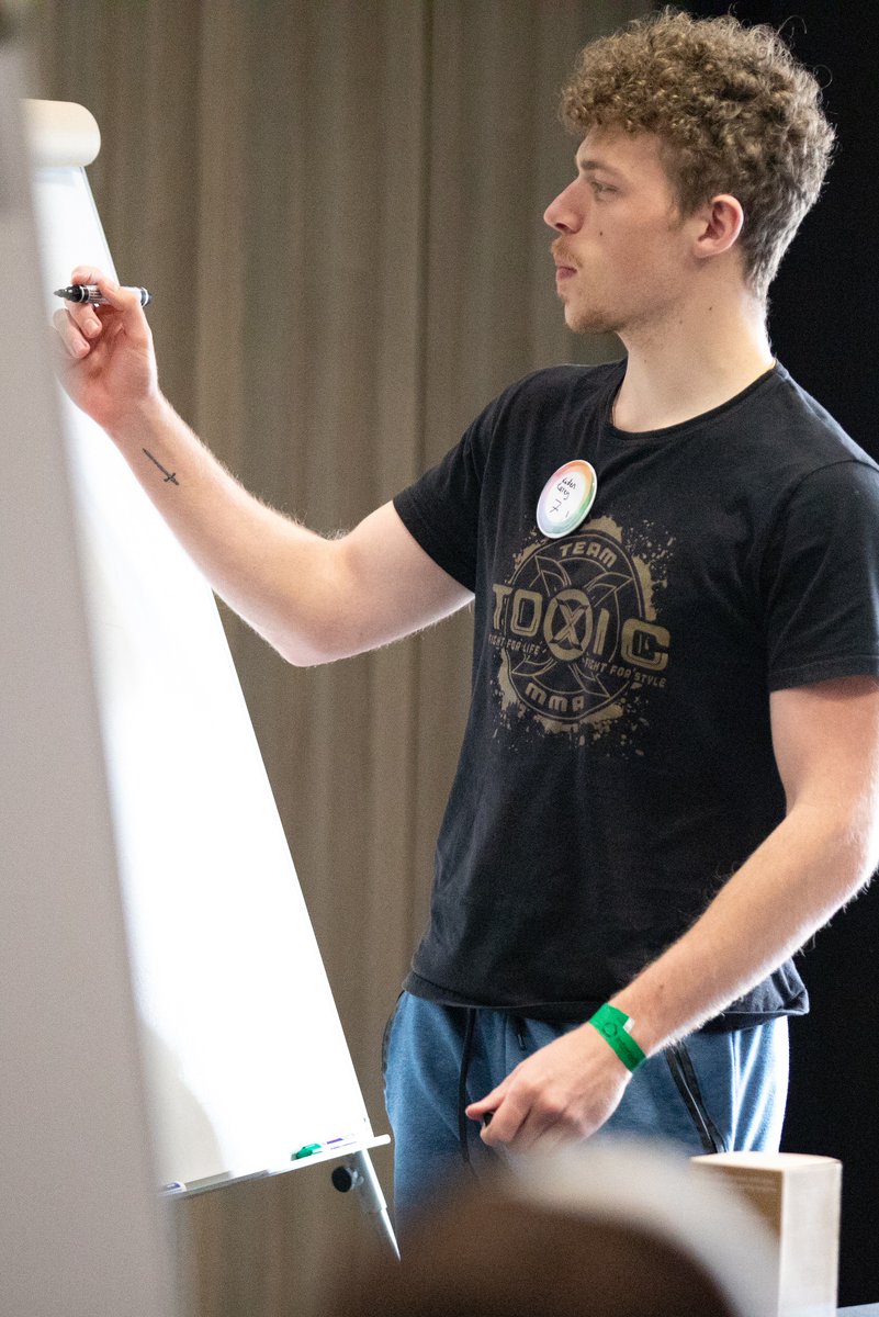 Interledger's tweet photo. Great things happen when brilliant minds come together ๐ก
At the Interledger hackathon and the #ILPSummit24, collaboration is at the heart of innovation. #ILPHacks https://t.co/HHSUpV31Or