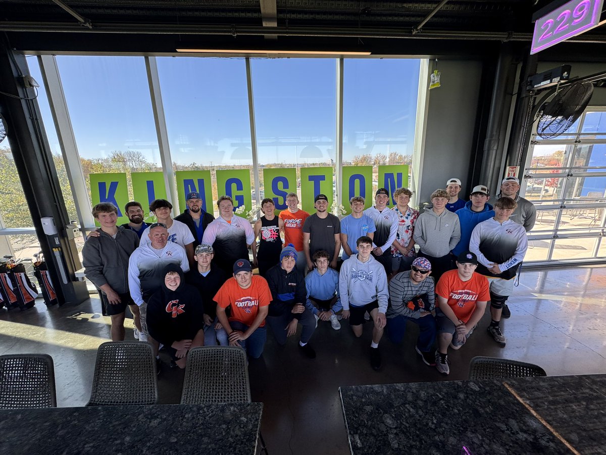 Awesome time at Top Golf for our athletes that made 90% of summer workouts! #gkcogs #leo