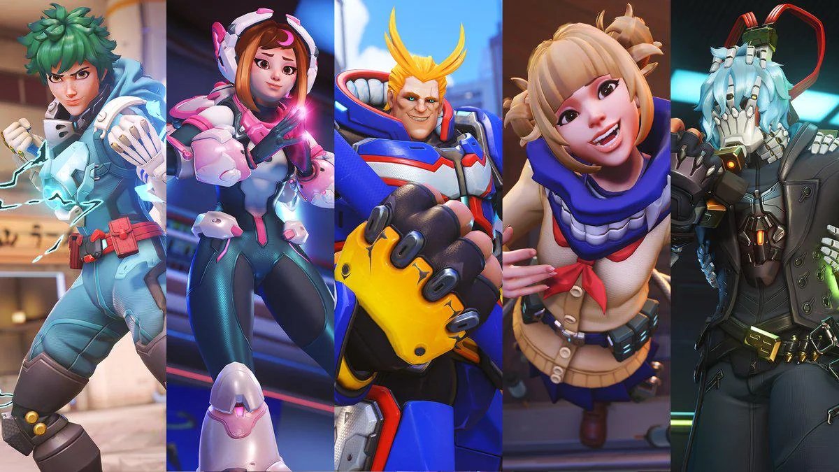 😎MHA x OVERWATCH SKIN GIVEAWAY😎
😎TO ENTER:
-FOLLOW <a href="/Gurululz/">GURU</a> 
-LIKE AND RETWEET THIS POST  
-TAG A FRIEND WITH YOUR FAVORITE MHA SKIN FOR AN EXTRA ENTRY

GOOD LUCK!!!