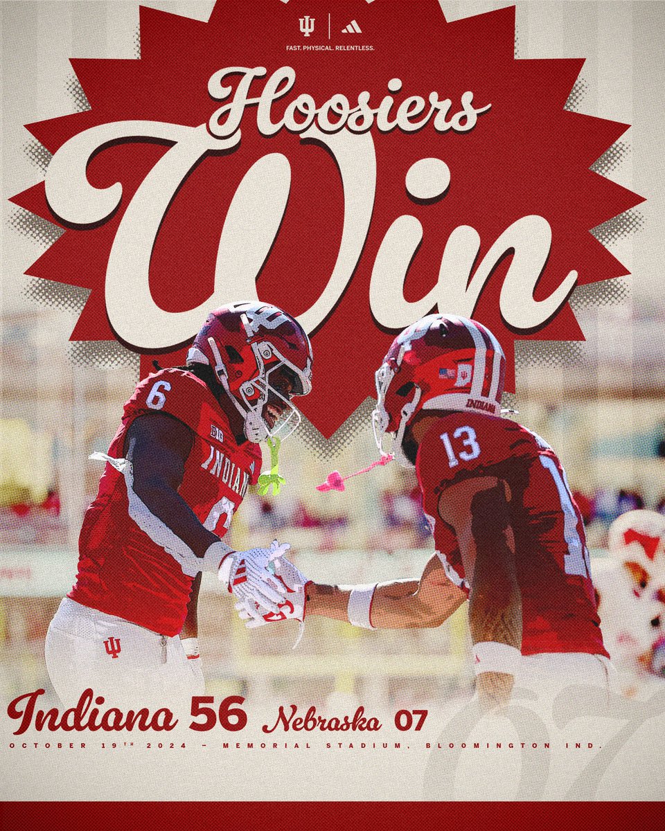Indiana Football tweet media