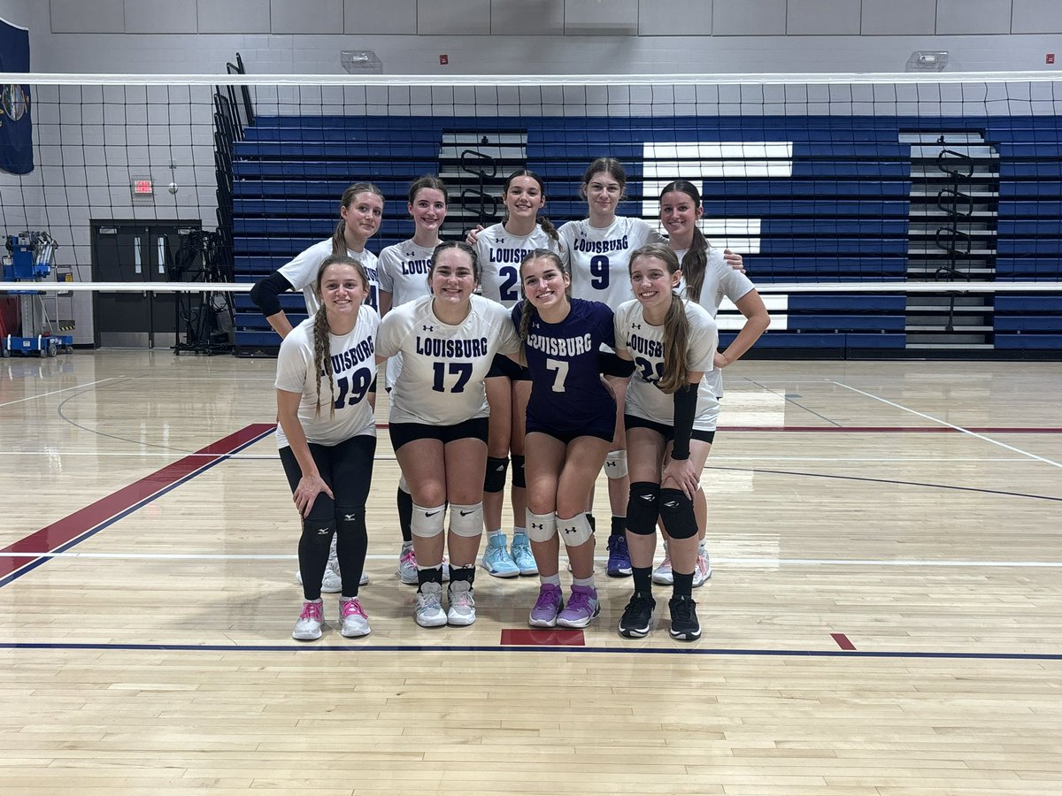 LouisburgHSVB's tweet photo. Congrats to our JV team for wrapping up their season finishing 2nd at the League Tournament! JV ends the season with a 19-15 record and a ton of fun memories. Proud of you! 💜 https://t.co/SS2WCGvVw8