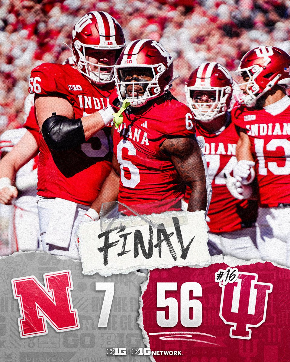 Hoosiers win big on homecoming weekend 🙌

#B1GFootball