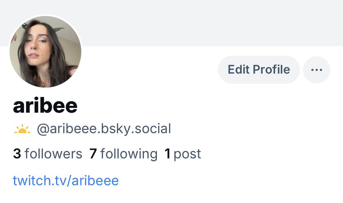 I caved to peer pressure and made a bluesky! Don’t worry I won’t post there either!! 💛