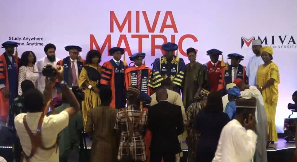 hardrold's tweet photo. And @mivauniversity outdid itself today!  Congratulations from @olamilokunOrg https://t.co/H4cqiSmVdd