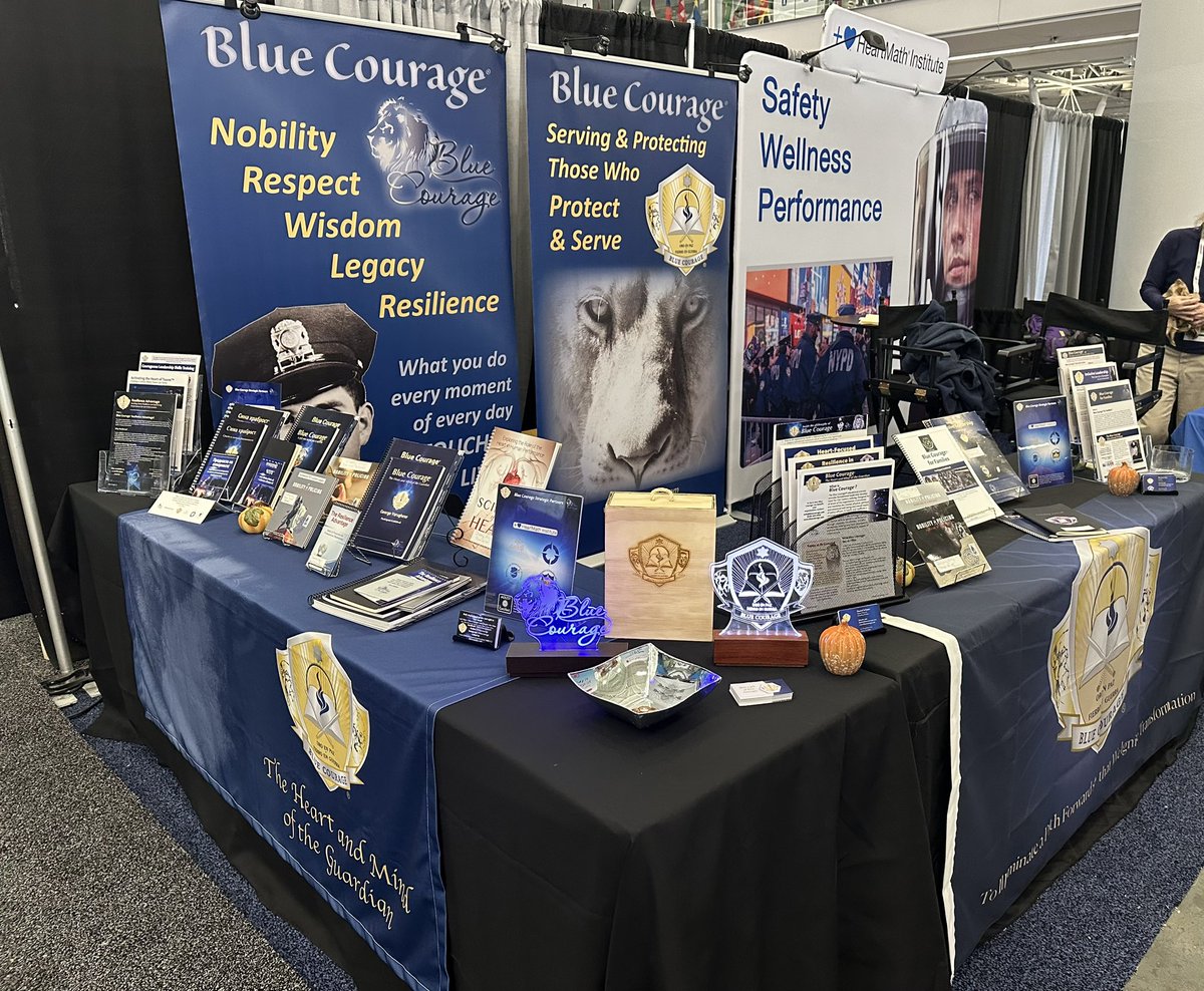 bluecourage's tweet photo. Blue Courage is ready for IACP in beautiful Boston!
Attending? We would love for you to come by and say Hi - booth 1016 near Motorola! #blue courage #purpleresolve #LEleadershipdevelopment #iacp2024 https://t.co/odnUwyrr0F