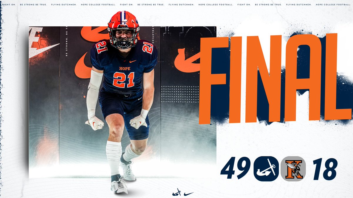 HopeCollegeFB's tweet photo. Great day to be a Dutchman! #d3fb https://t.co/jZJZYrHHaX