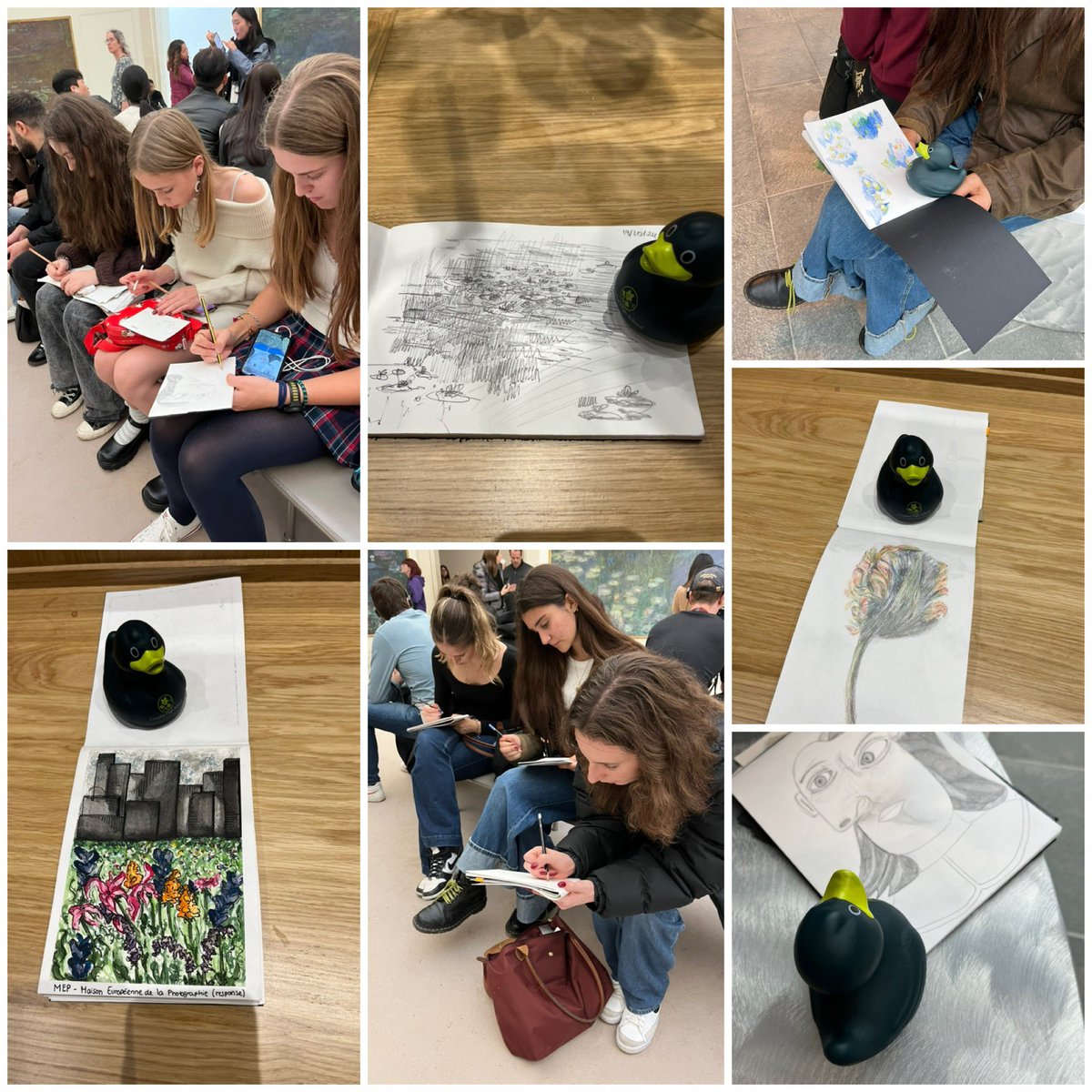 croydonhighart's tweet photo. Another fabulous day in Paris @MuseeOrsay @MuseeLouvre @MuseeOrangerie 🎨❤️ #Day2 @CroydonHigh @croydonhighart #AspireWithoutLimits 🖼️🖌️ https://t.co/2KhuHnATET