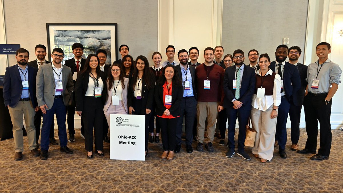 Ohio Chapter-ACC (@ohioacc) on Twitter photo Delighted to have so much incredible #ACCFIT engagement at the <a href="/OhioACC/">Ohio Chapter-ACC</a> Annual Meeting! <a href="/FarisSukhon/">Fares Sukhon</a> <a href="/Yasminerobison/">Yasmine Robison</a> <a href="/Mital930/">Rahul Mital</a> <a href="/Zedkappa25/">Zeryab Khan</a> <a href="/SnehaSharmaDO/">Sneha Sharma</a> <a href="/ACCinTouch/">American College of Cardiology</a> <a href="/EllenSabik/">ellen sabik</a> <a href="/SethScheetz/">Seth Scheetz, MD</a> <a href="/DrHebaMD/">heba wassif</a> Delighted to have so much incredible #ACCFIT engagement at the <a href="/OhioACC/">Ohio Chapter-ACC</a> Annual Meeting! <a href="/FarisSukhon/">Fares Sukhon</a> <a href="/Yasminerobison/">Yasmine Robison</a> <a href="/Mital930/">Rahul Mital</a> <a href="/Zedkappa25/">Zeryab Khan</a> <a href="/SnehaSharmaDO/">Sneha Sharma</a> <a href="/ACCinTouch/">American College of Cardiology</a> <a href="/EllenSabik/">ellen sabik</a> <a href="/SethScheetz/">Seth Scheetz, MD</a> <a href="/DrHebaMD/">heba wassif</a>